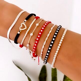 Pulseras y Tobilleras por Unidad . Plata 925